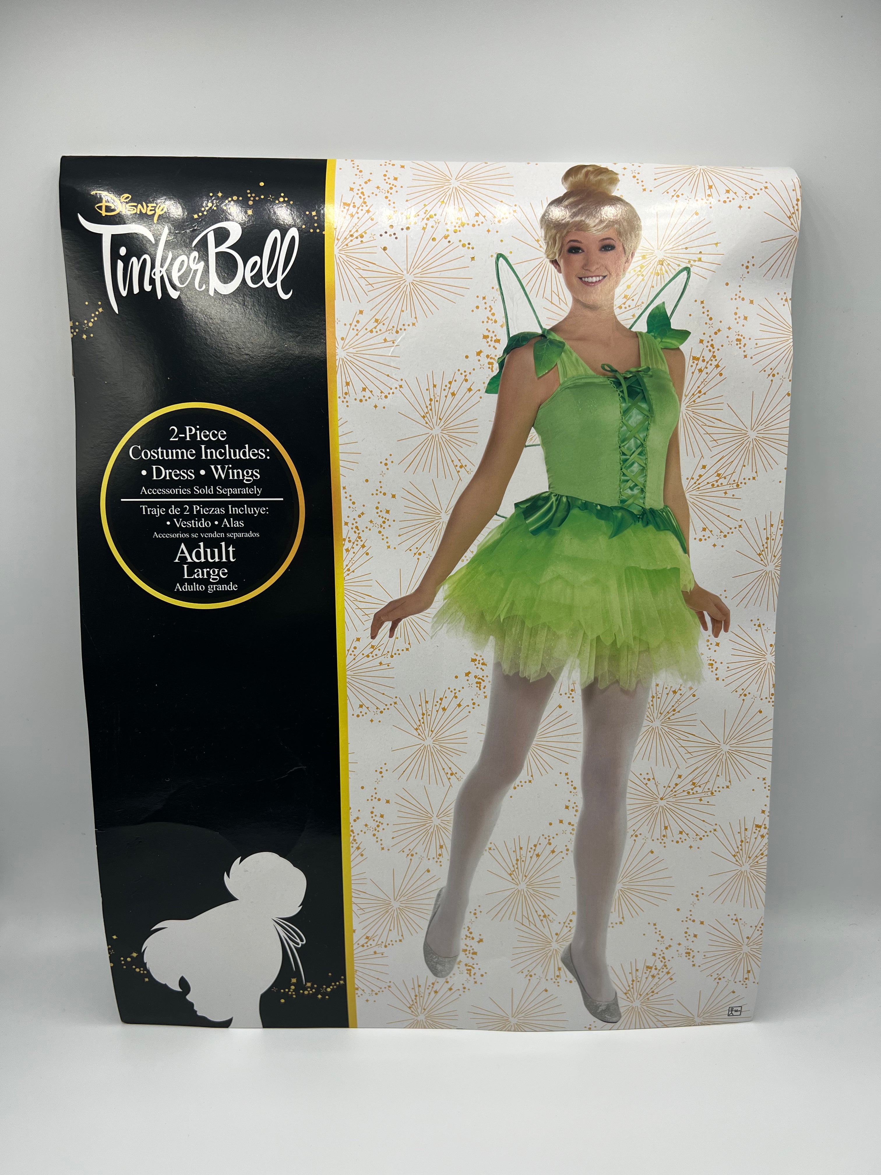 Tinkerbell Costume Womens Size L/M – HOPESCOPE