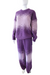 Ombre Fleece Pajama Set Size Large