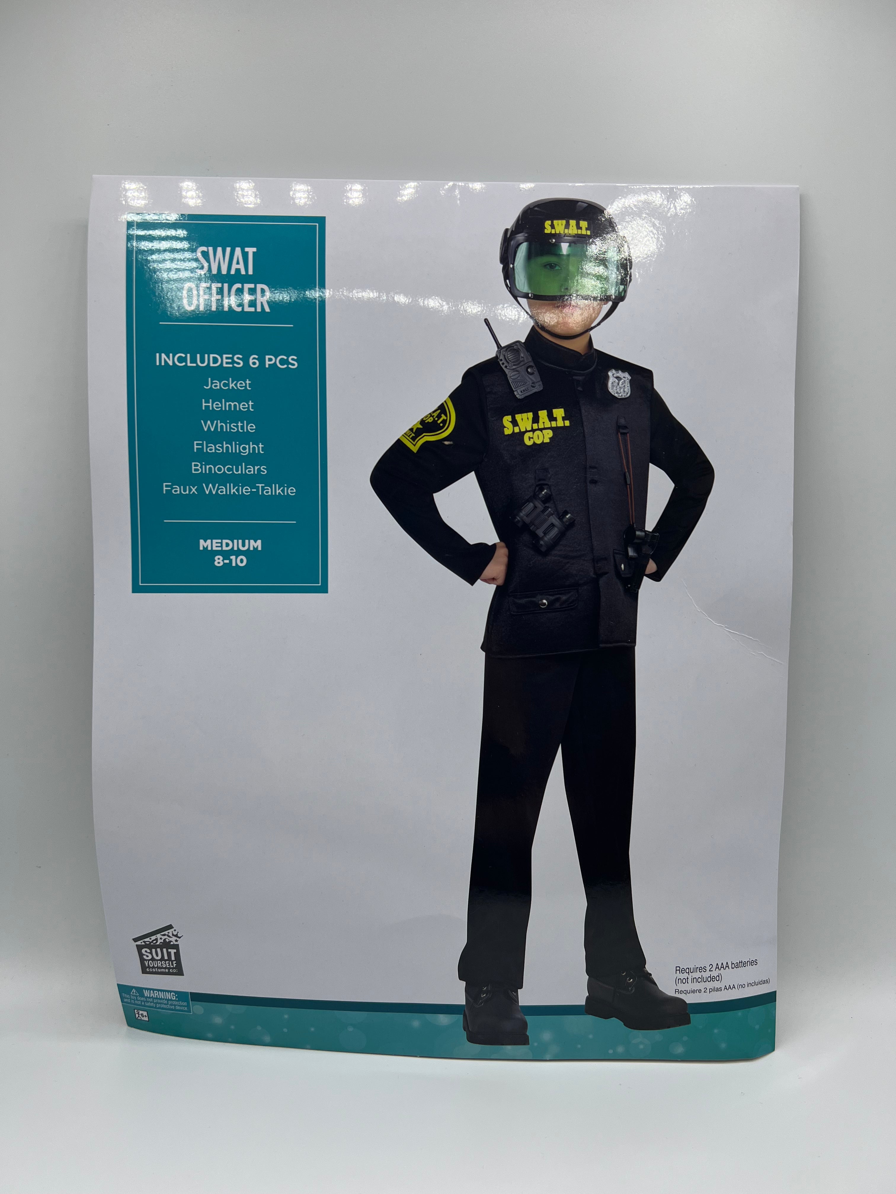 Swat Costume Size Boys Medium – HOPESCOPE