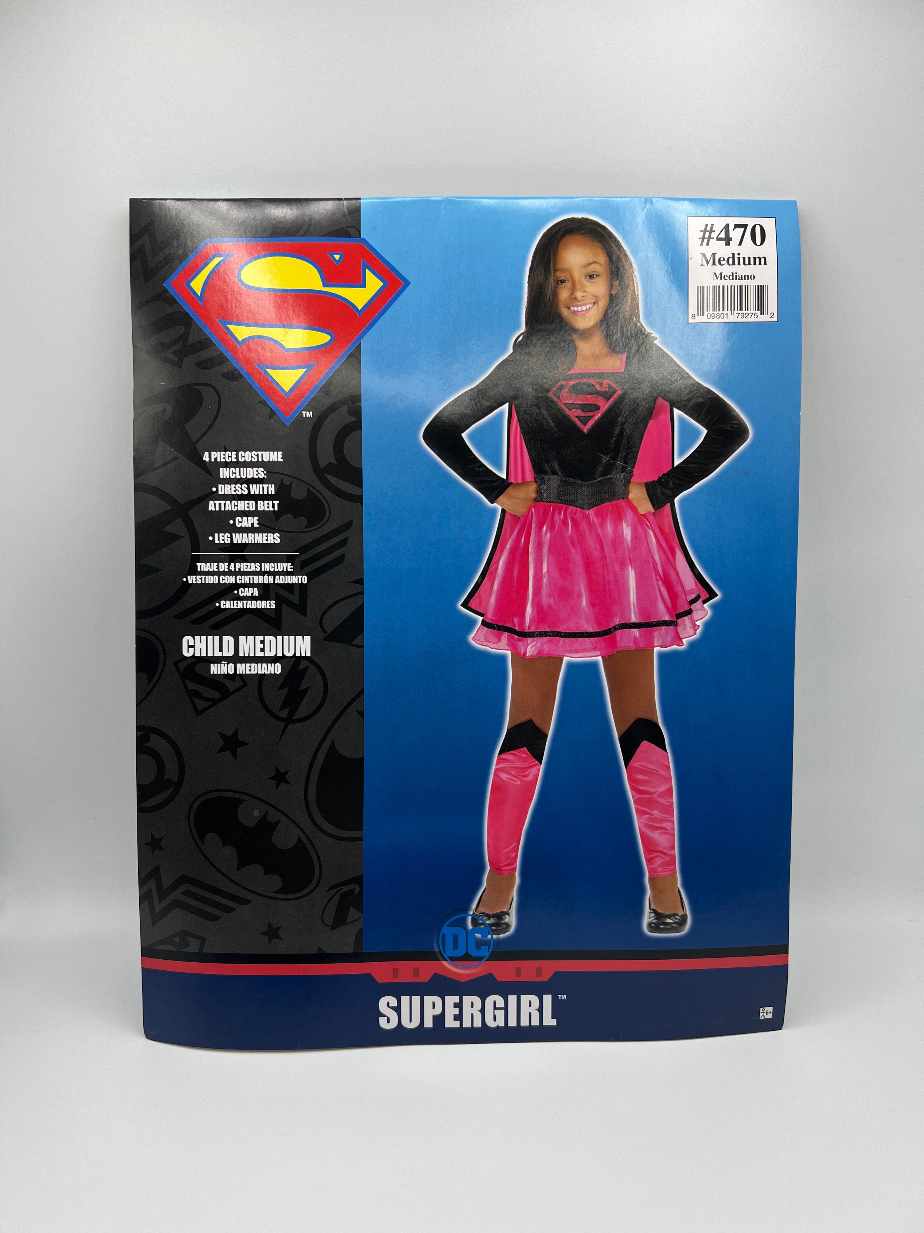SuperGirl Costume Size Child Medium – HOPESCOPE