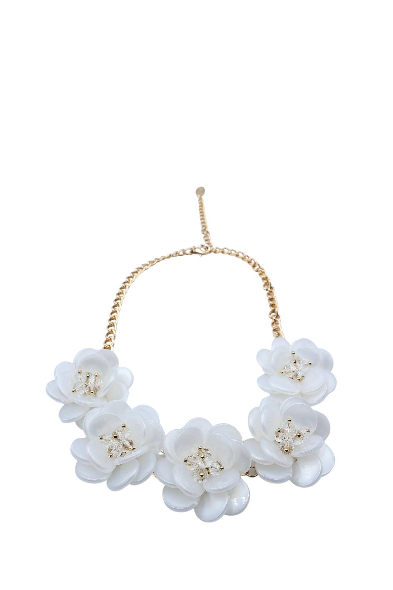 Statement Choker Flower Necklace for Women – HOPESCOPE